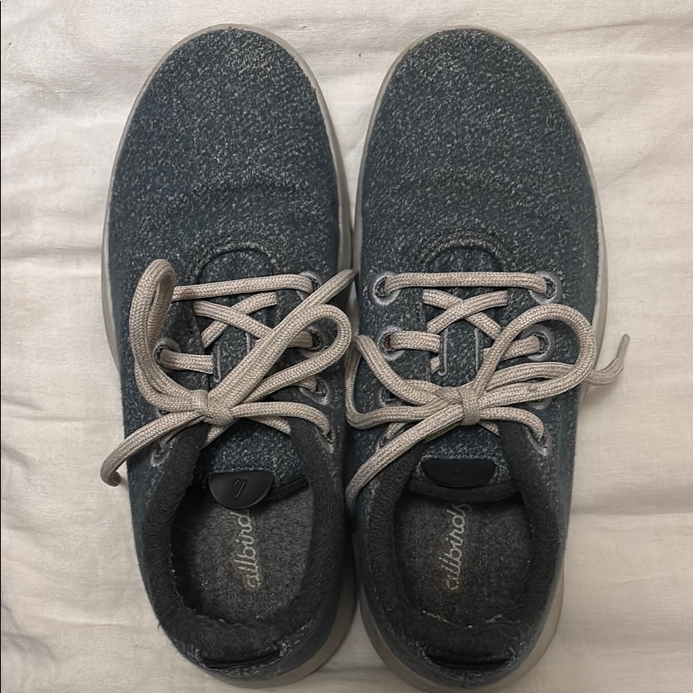 Allbirds Women’s Wool Runner Mizzles in Ironbark with Light Grey Sole size 8